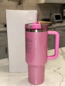 Stanley x Starbucks Exclusive 2024 Winter Pink 40oz Tumbler SOLD OUT - Sold on eBay January 22nd, 2024 for $285.00
