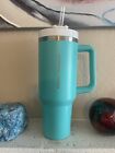 Stanley Starbucks Blue Tiffany 40 Oz Tumbler - Sold on eBay April 29th, 2024 for $425.00 (1 bids) 