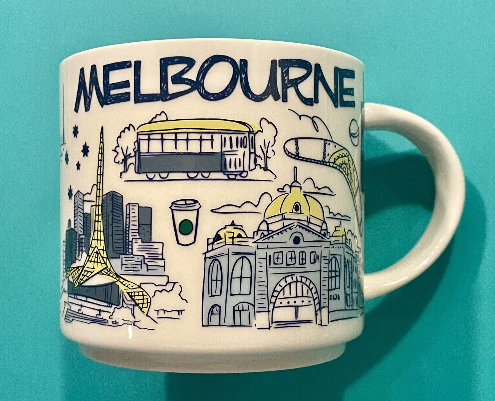 STARBUCKS COFFEE MUG - MELBOURNE , AUSTRALIA ?? - Sold on eBay March 18th, 2025 for $75.00