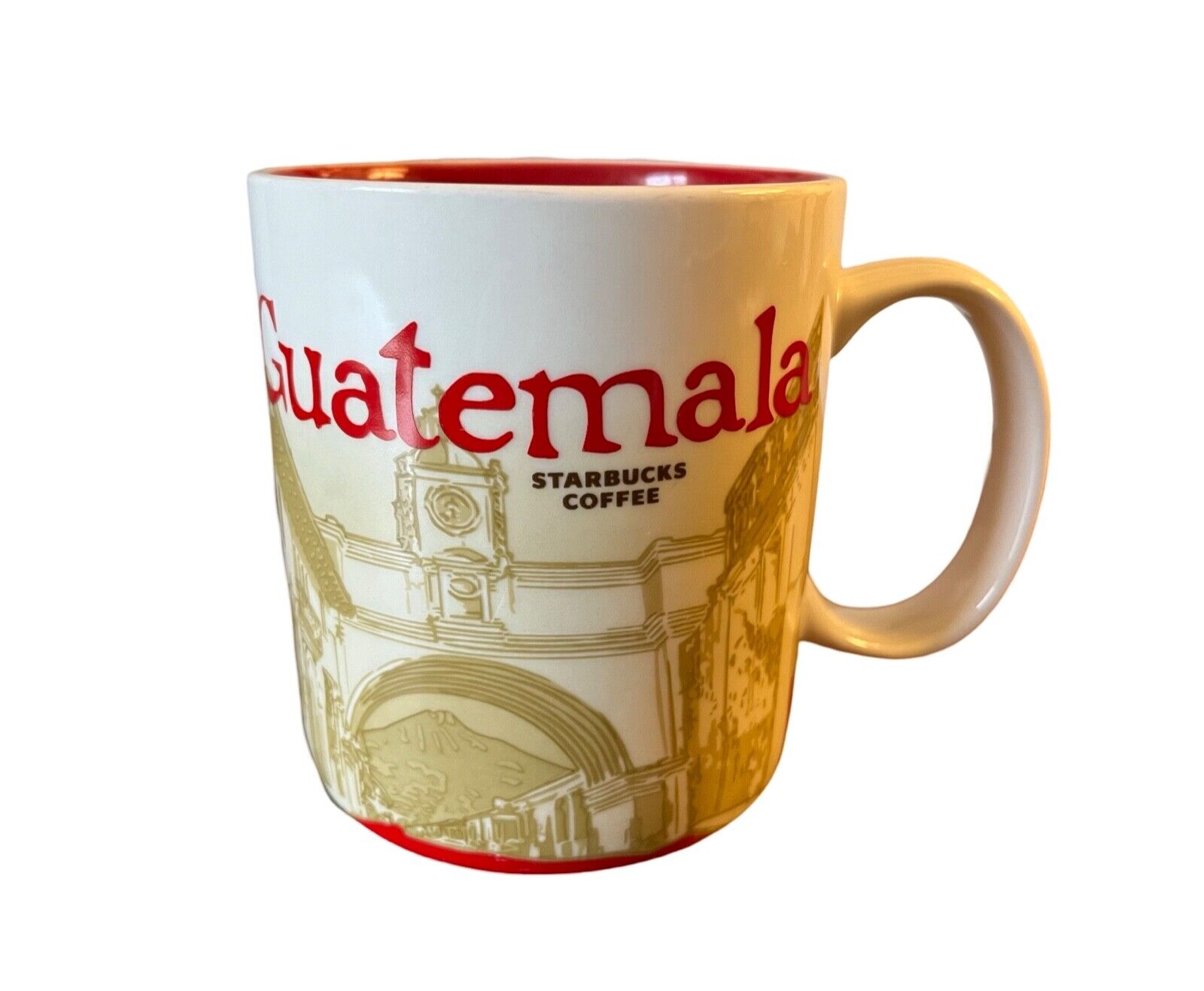 STARBUCKS Coffee City Mug GUATEMALA Global Icon Series 16 oz 2016 RARE - Sold on eBay January 13th, 2025 for $95.00