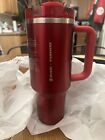 starbucks x stanley HOLIDAY 2023 40oz tumbler red NEW - Sold on eBay March 13th, 2024 for $199.00
