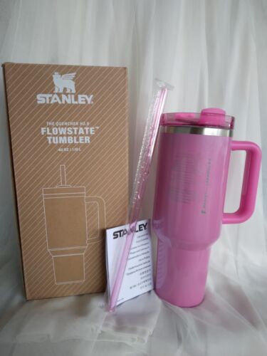 Stanley x Starbucks Winter Pink 40oz Tumbler 2024 Exclusive New Limited Edition - Sold on eBay May 22nd, 2024 for $79.99