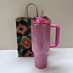 2024 Stanley x Starbucks Pink 40oz Tumbler New Target Exclusive IN HAND Ship Now - Sold on eBay January 5th, 2024 for $260.00