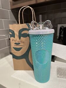 starbucks tiffany blue studded tumbler from the Philippines - Sold on eBay October 15th, 2023 for $189.00