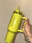 Stanley X Starbucks 2024 Summer Exclusive Lime Green Shimmer 40oz - Sold on eBay August 25th, 2024 for $81.00 (8 bids) 