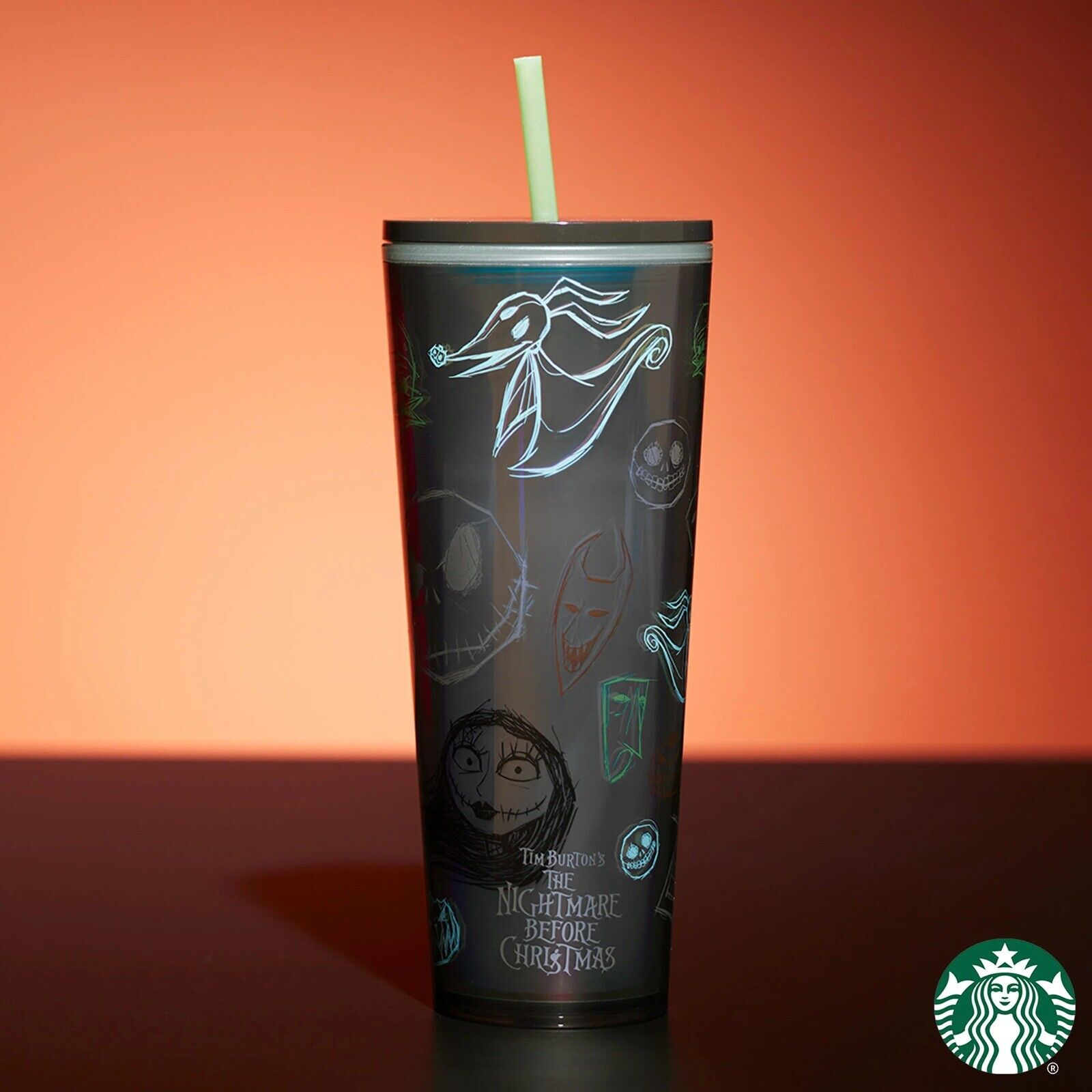 STARBUCKS DISNEY The Nightmare Before Christmas Venti Cold Cup Tumbler 24oz 2023 - Sold on eBay December 5th, 2024 for $200.00