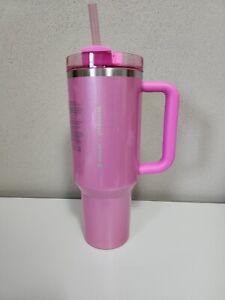 Stanley Starbucks Exclusive 2024 Pink 40 oz tumbler NEW Release Target - Sold on eBay January 9th, 2024 for $256.00 (17 bids) 