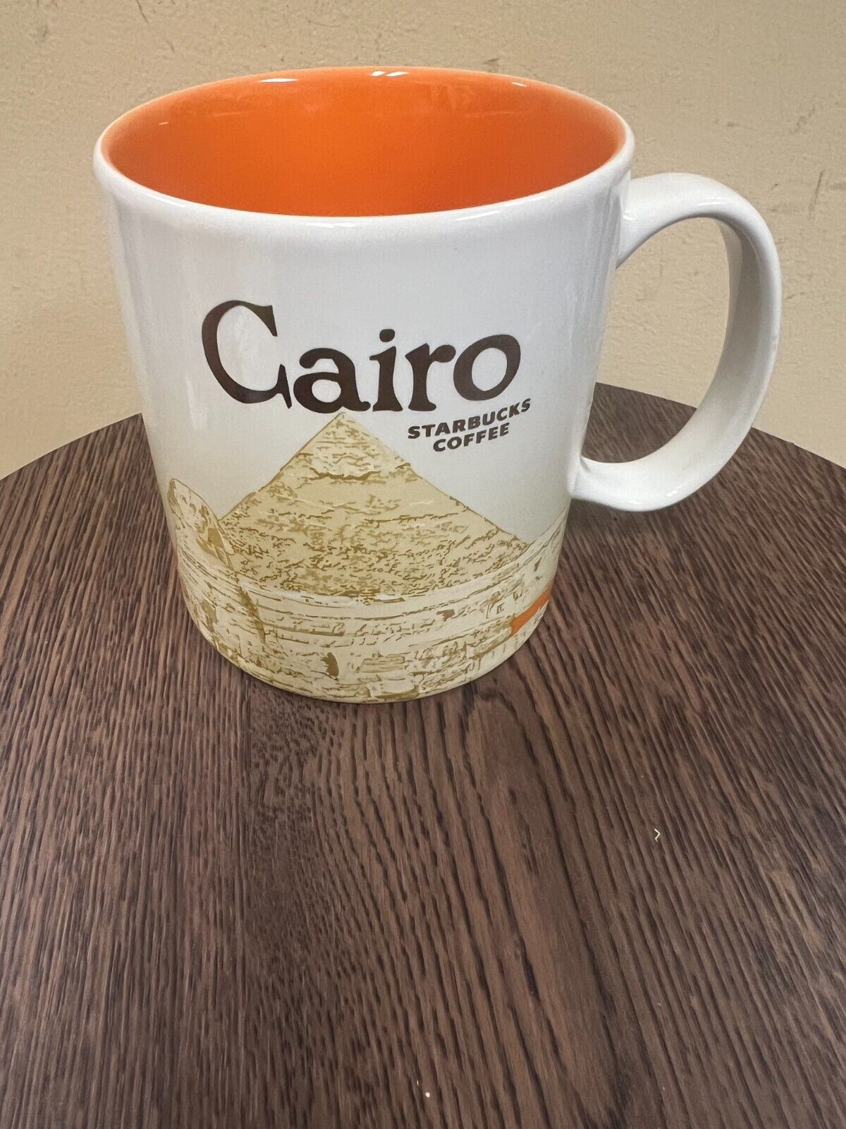 2015 Starbucks CAIRO Mug Collector Series Egypt 16 oz VERY RARE Pyramids - Sold on eBay November 22nd, 2024 for $149.99