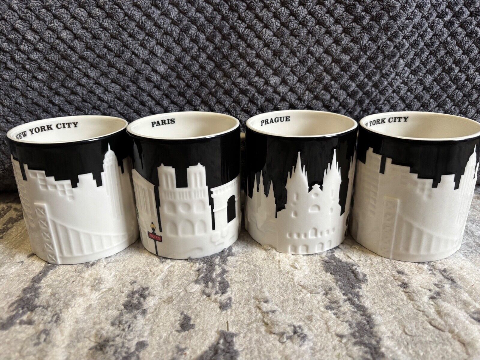 Starbucks "Relief" Series Skyline Mugs **READ DESCRIPTION** - Sold on eBay March 9th, 2025 for $80.00