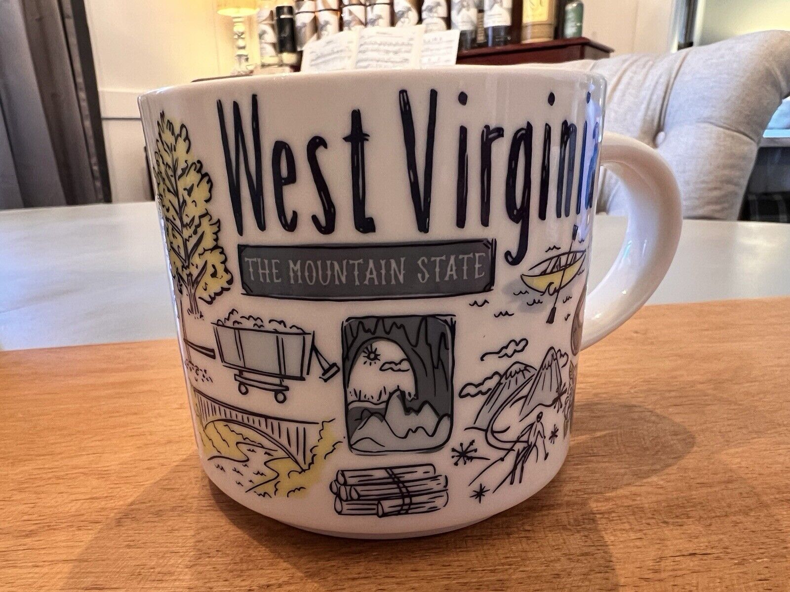 West Virginia BEEN THERE Starbucks - Excellent condition 14oz - Sold on eBay February 16th, 2025 for $82.00 (13 bids) 