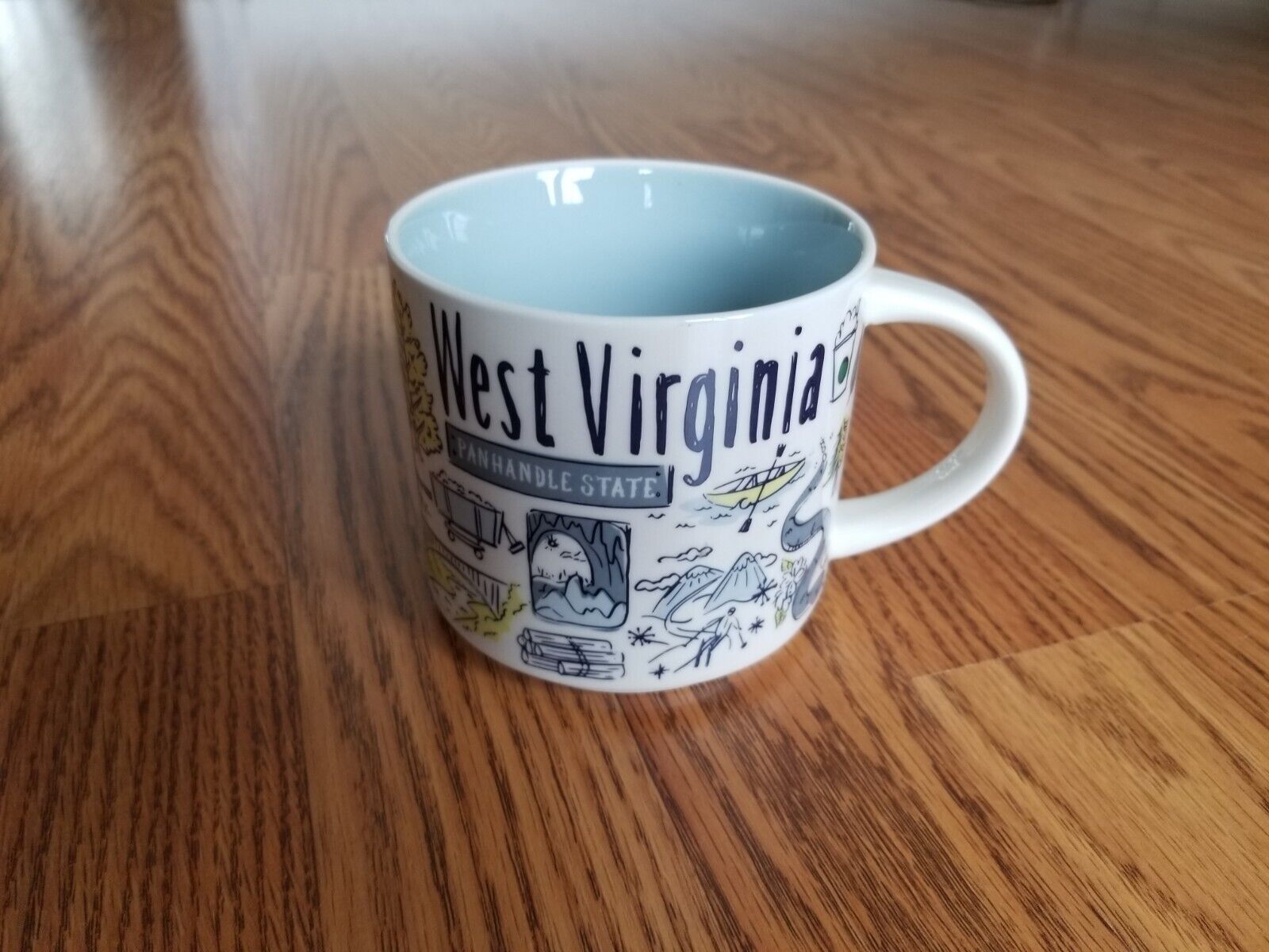 Starbucks Mug West Virginia WV Been There Series 14oz Collectible Coffee Cup - Sold on eBay March 10th, 2025 for $80.00