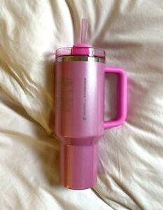 Stanley x Starbucks Exclusive 2024 Pink 40oz Tumbler NEW Release - Sold on eBay December 30th, 2023 for $189.99