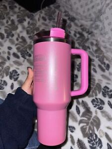 Starbucks x Stanley 40 oz Tumbler Winter Pink Target Exclusive Collab BRAND NEW - Sold on eBay January 24th, 2024 for $290.00