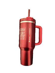 NEW - STARBUCKS X STANLEY 2023 CHRISTMAS HOLIDAY LIMITED (40 OZ) RED TUMBLER MUG - Sold on eBay November 7th, 2023 for $147.50 (23 bids) 