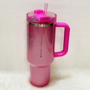 Stanley & Starbucks Exclusive 2024 Pink 40oz Tumbler In Hand Fast Shipping - Sold on eBay January 4th, 2024 for $205.00