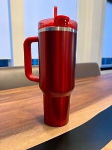 Starbucks X Stanley 2023 Holiday Red 40oz Tumbler Limited Edition NEW - Sold on eBay January 23rd, 2024 for $200.00 (26 bids) 