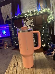 BRAND NEW Starbucks X Stanley Cup 2023  EXTREMELY RARE (40oz) Pink Tumbler - Sold on eBay November 28th, 2023 for $150.00