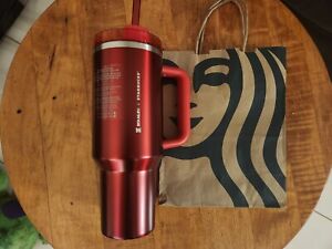 Stanley X Starbucks 2023 Holiday Red  40oz Tumbler Cup - LIMITED EDITION - Sold on eBay November 7th, 2023 for $141.50 (12 bids) 