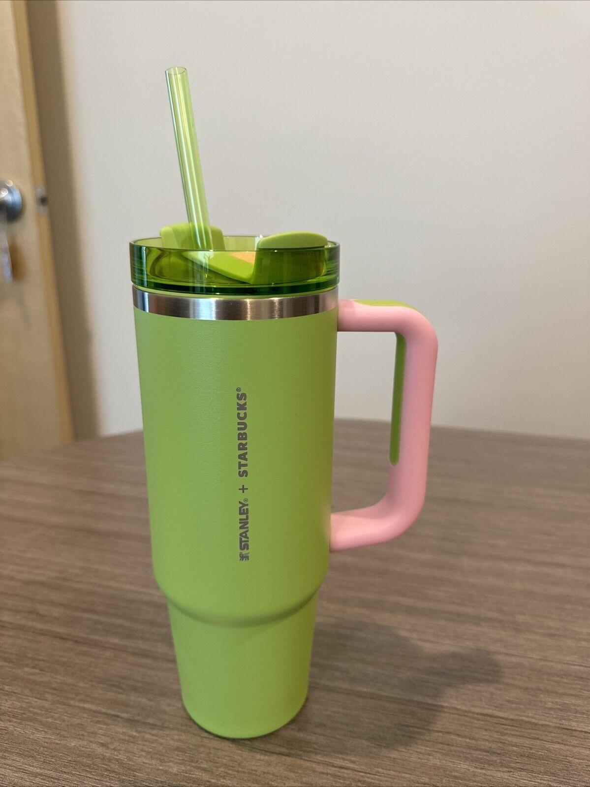 Starbucks x Stanley 2024 Taiwan Grass Green 30oz SS Tumbler - Sold on eBay January 18th, 2025 for $95.00