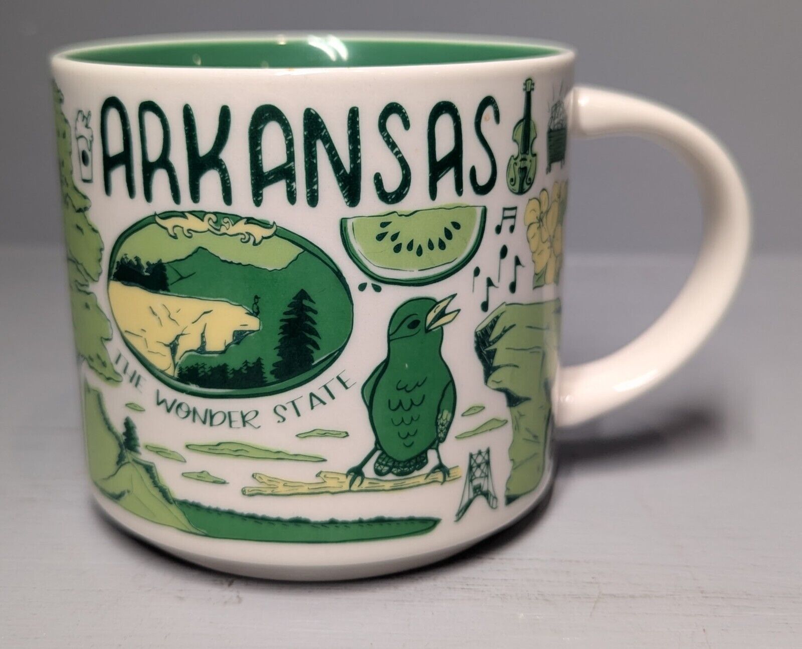 Arkansas 14 oz mug Been There Series Across the Globe Collection 2018 Starbucks - Sold on eBay December 10th, 2024 for $95.00