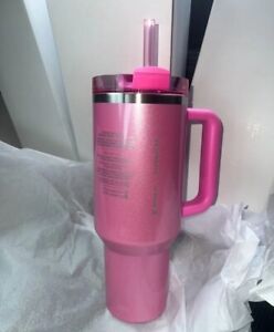 Stanley 40oz Starbucks 2024 Pink Coffee Mug Tumbler Limited Edition RARE NEW ? - Sold on eBay January 2nd, 2024 for $199.00