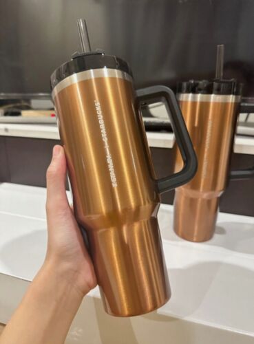 BRAND NEW Starbucks x Stanley 40 oz.  Copper & Black  Thailand Exclusive - Sold on eBay February 28th, 2024 for $139.99 (1 bids) 