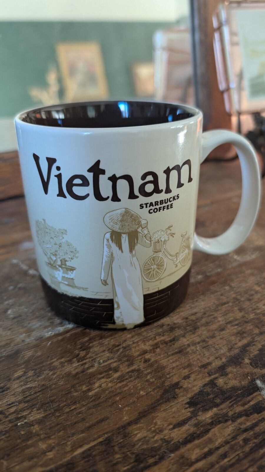 NWT Starbucks Coffee Mug Vietnam Global Icon Collector Series 16oz - Sold on eBay December 16th, 2024 for $75.00