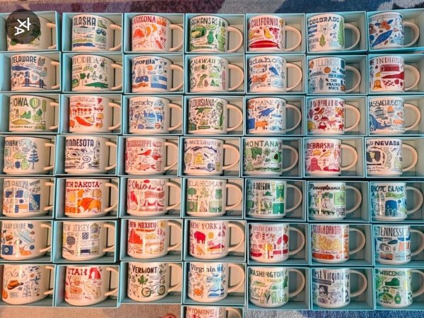 starbucks bts mug collection (discontinued)