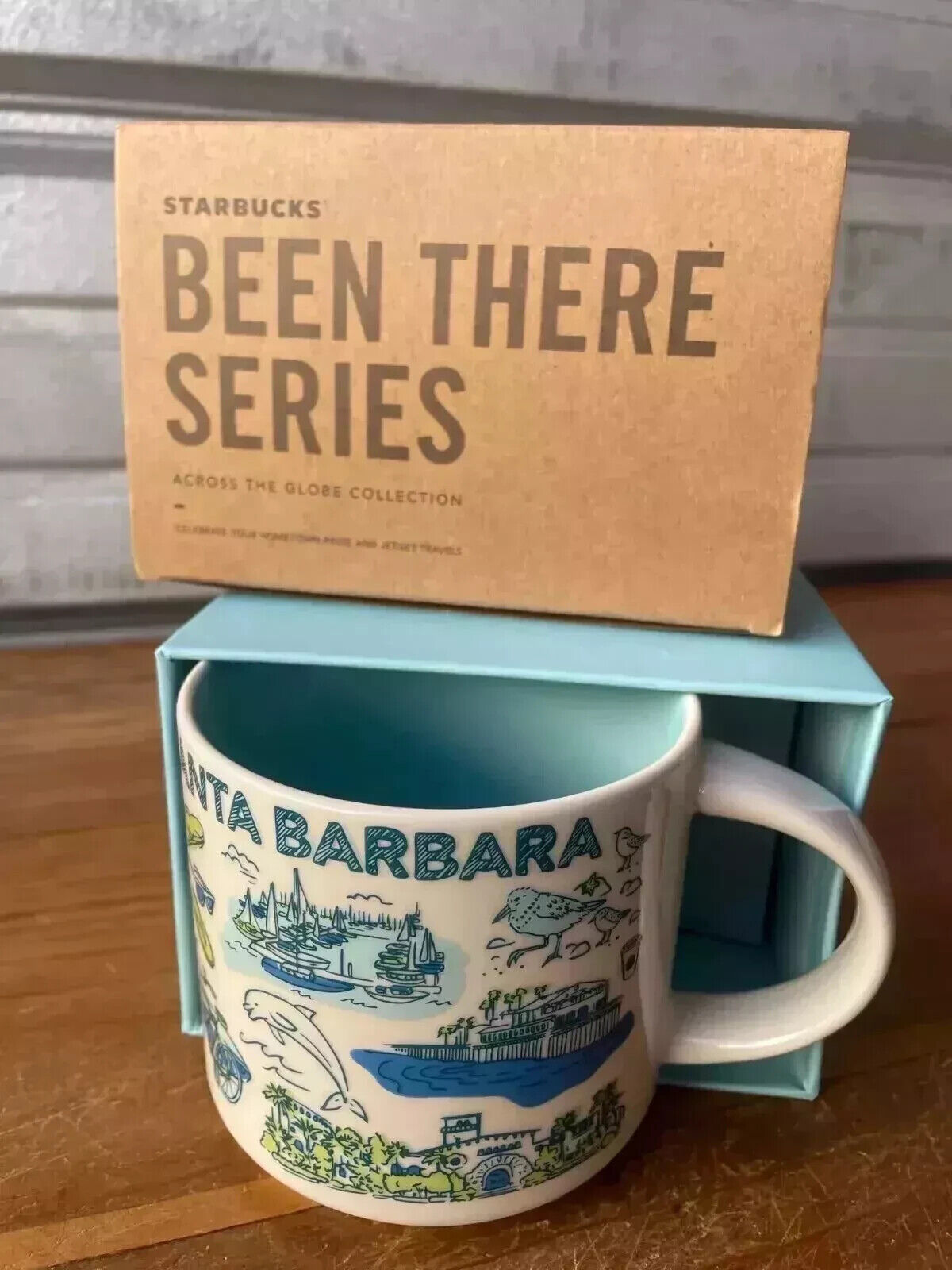 NEW Starbucks Santa Barbara CA Been There Series Ceramic Coffee Tea Mug 14oz - Sold on eBay January 20th, 2025 for $149.95