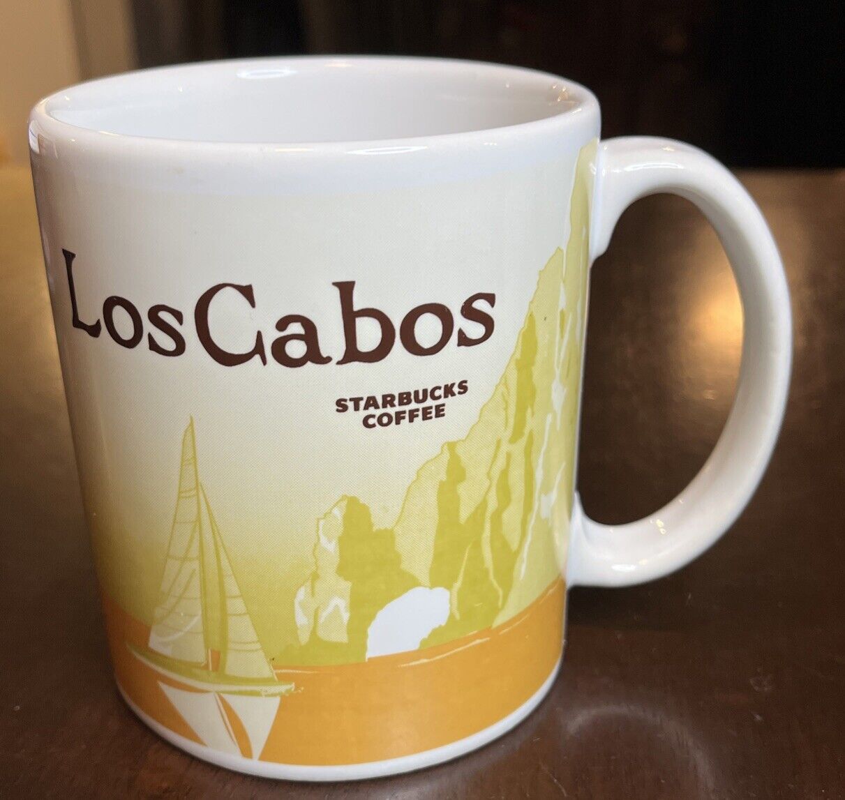 Starbucks Global Icon Los Cabos Mexico Coffee Mug Sailboat Whale 16oz 2010 GRAIL - Sold on eBay December 20th, 2024 for $160.00