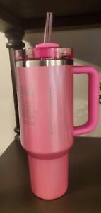 Stanley Starbucks Winter Pink 40oz Tumbler - NEW - Sold on eBay December 29th, 2023 for $175.00