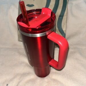 Stanley x Starbucks Holiday Red  40oz Tumbler Cup - SOLD OUT - Ships Same Day! - Sold on eBay November 19th, 2023 for $162.50 (11 bids) 