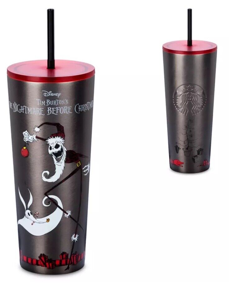 The Nightmare Before Christmas Stainless Steel Starbucks® Tumbler with Straw - Sold on eBay December 20th, 2024 for $99.99