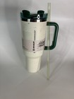 STARBUCKS STANLEY Korea 2024 Green Pebble Quencher Tumbler 40 Oz - Sold on eBay March 1st, 2025 for $79.90