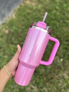 Stanley x Starbucks Exclusive 2024 Pink 40oz Tumbler - Sold on eBay January 4th, 2024 for $200.00