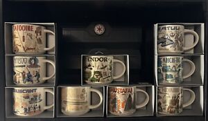 Starbucks STAR WARS Been There Series Mug Set (9) 2021 2022 2023 NEW Full Set - Sold on eBay December 13th, 2023 for $315.00 (6 bids) 