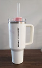 STANLEY STARBUCKS 40oz Tumbler 2024 PHILIPPINES EXCLUSIVE CREAM (Small Scratch) - Sold on eBay June 4th, 2024 for $89.00