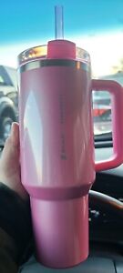 ?Stanley x Starbucks Exclusive 2024 Pink 40oz Tumbler NEW Early Release!!! - Sold on eBay January 9th, 2024 for $211.50 (50 bids) 