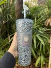 Disney Parks Cinderella 75th Anniversary Starbucks Tumbler Glass Slipper Straw - Sold on eBay March 23rd, 2025 for $74.95