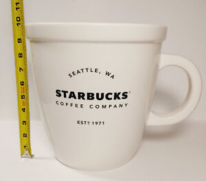 2016 Starbucks Limited Edition Giant Abbey Ceramic Coffee Mug 138 Ounces - Sold on eBay July 23rd, 2023 for $395.00