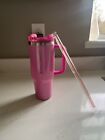 New 2024 Stanley x Starbucks Winter Pink 40oz SS Car Tumbler Straw Cup - Sold on eBay March 28th, 2024 for $117.50 (22 bids) 