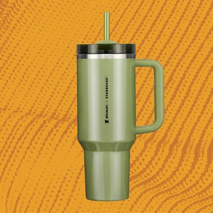 Olive Green Starbucks x Stanley Vacuum Seal Quencher (40 oz) [New] - Sold on eBay November 24th, 2024 for $110.00