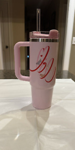 Starbucks x Stanley 2024 Taiwan Valentine's Day Pink Cat 30oz SS Tumbler - NEW - Sold on eBay April 24th, 2024 for $195.00