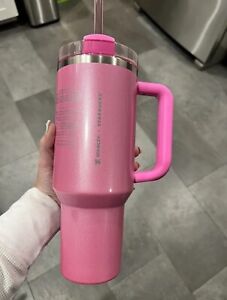 Stanley x Starbucks Exclusive 2024 Pink 40oz Tumbler NEW Early Release!!! - Sold on eBay January 2nd, 2024 for $186.00