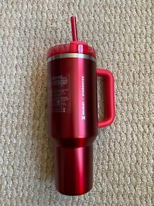 Starbucks x Stanley 2023 Holiday Red 40oz Quencher Tumbler Limited Edition! - Sold on eBay November 14th, 2023 for $139.99