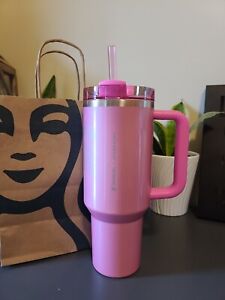 NEW Stanley x Starbucks Exclusive 2024 Pink 40oz Tumbler ??Quick FREE Shipping?? - Sold on eBay January 6th, 2024 for $250.00