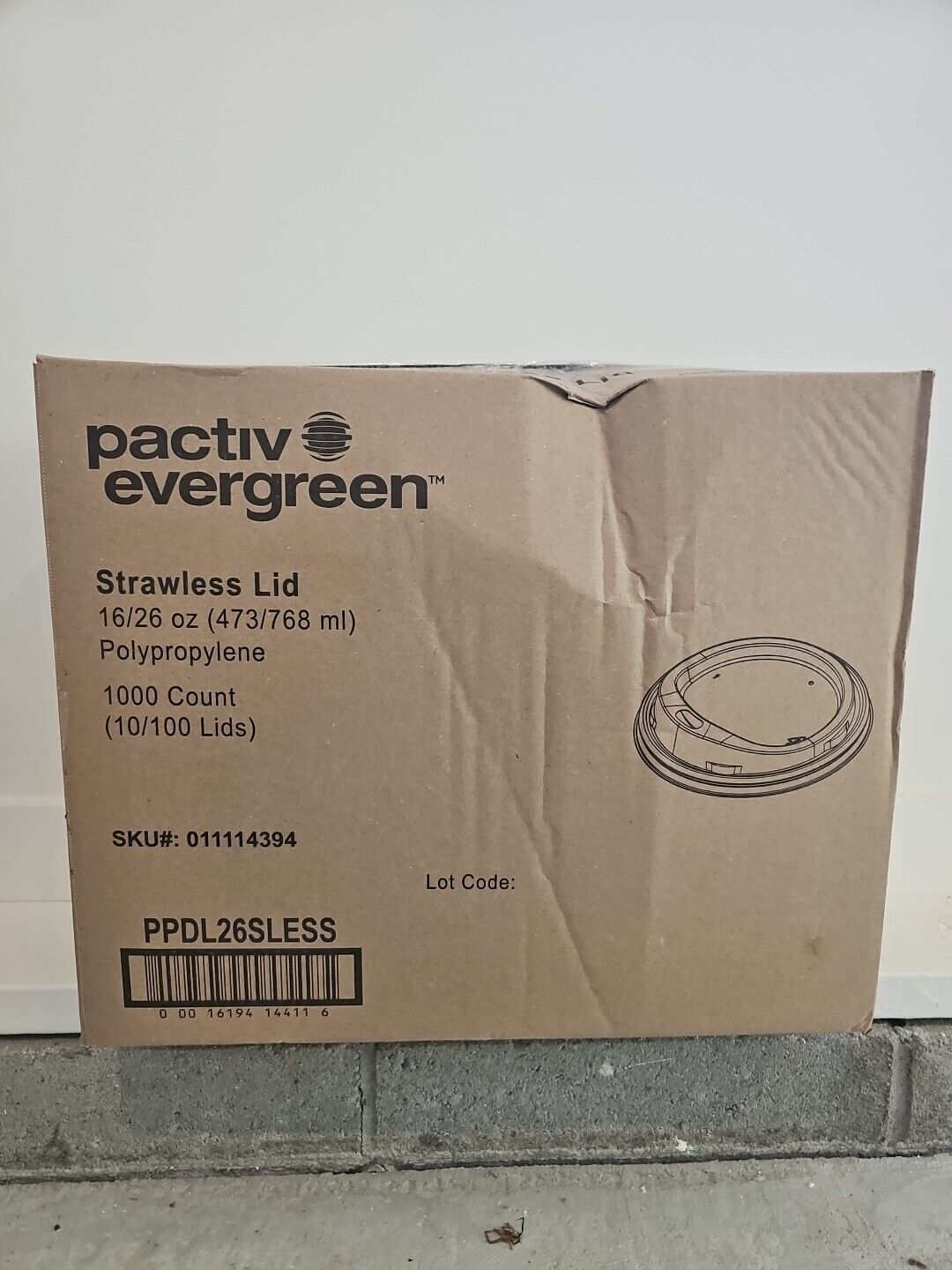 Starbucks Strawless Lid 16/26 oz Polypropylene 1000 Count Disposable Reusable - Sold on eBay March 15th, 2025 for $69.99