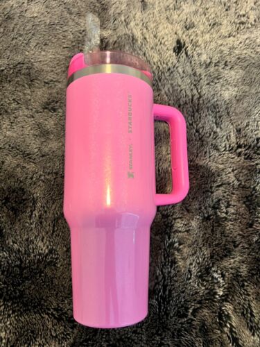 Stanley x Starbucks Winter Pink 40oz Tumbler 2024 Target Exclusive New In Hand - Sold on eBay March 5th, 2024 for $185.00 (9 bids) 