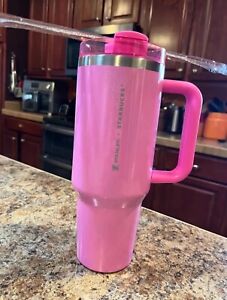 Stanley x Starbucks Winter Pink 40oz Tumbler 2024 Target Exclusive New In Hand - Sold on eBay February 28th, 2024 for $229.00