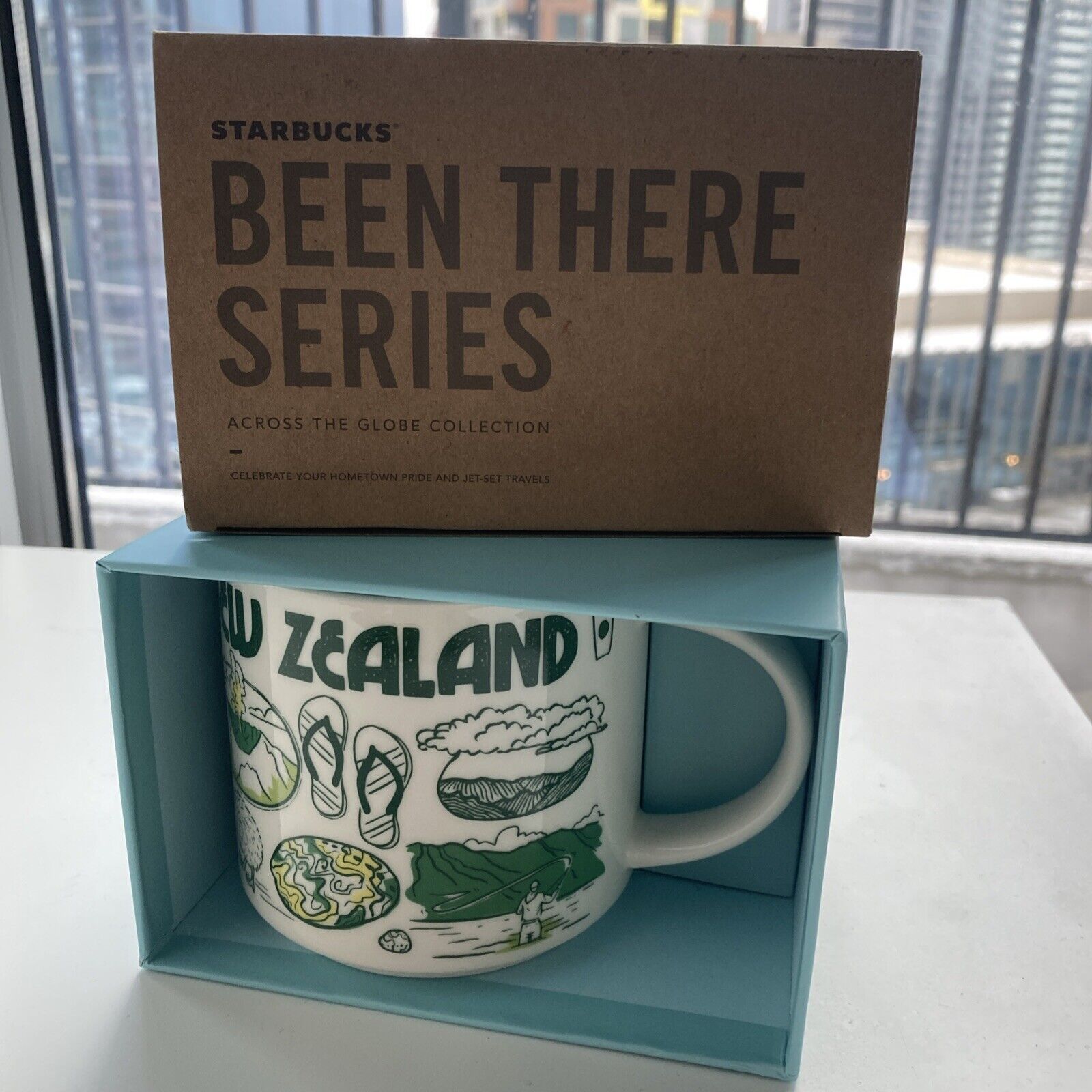 Starbucks New Zealand 2024 Been There Series Mug 14oz - Sold on eBay February 12th, 2025 for $82.00